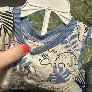 Blue Dinosaur Kids One Piece